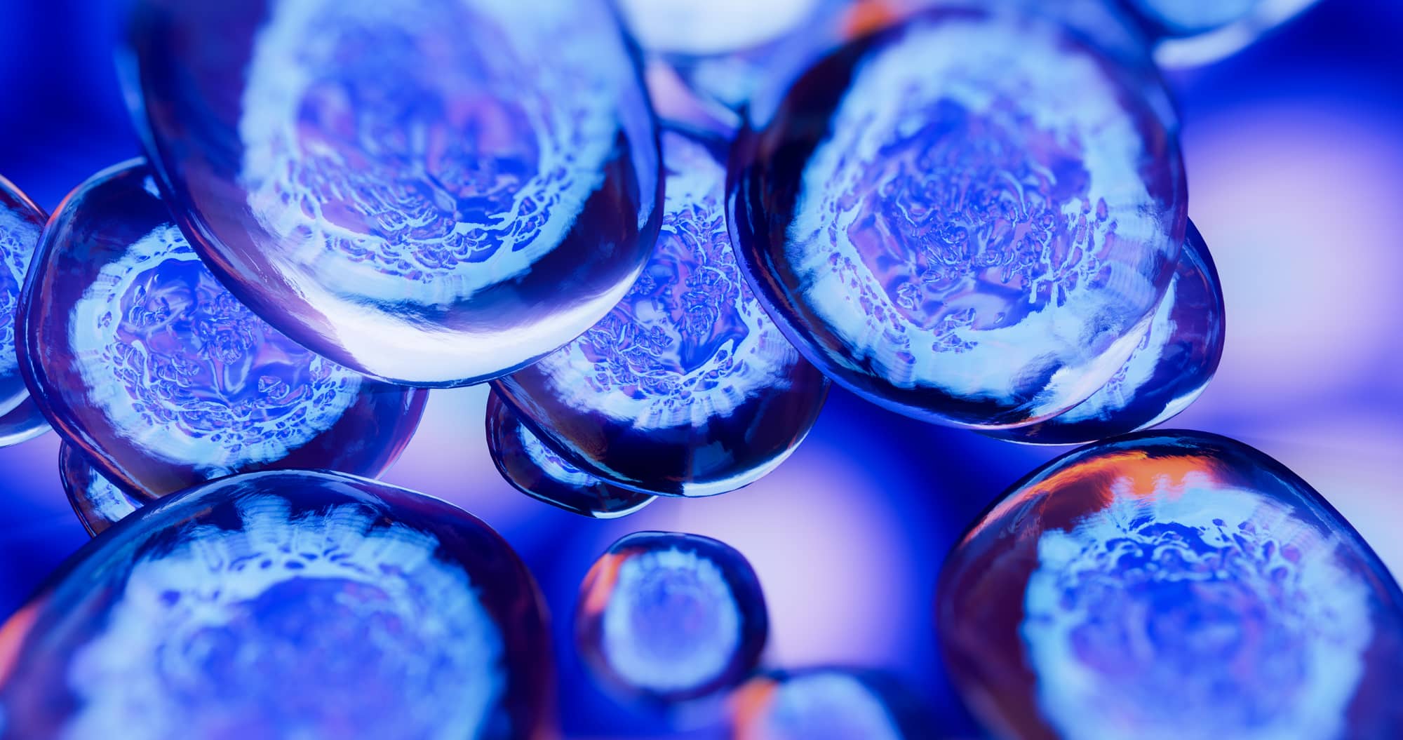 Creative image of embryonic stem cells stock photo
