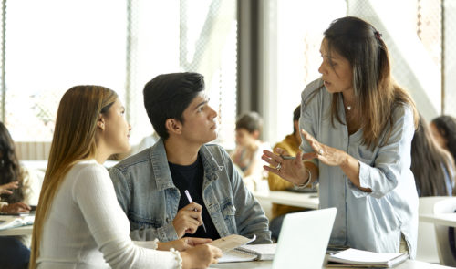Students, Bogotá, Colombia